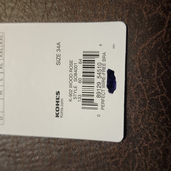 NWT Wood rose Juniors's SO Perfect wire-free Bra - Picture 3 of 5